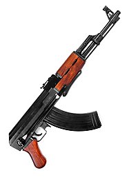 Mitrailleuse « Kalashnikov AK47 » avec béquille d'épaule