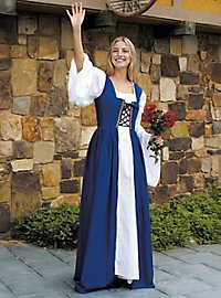 Magd Oberkleid blau 