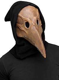 Mittelalter Seuchendoktor Maske braun