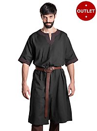 Mittelalterliche kurzarm Tunika mit Borte - Richard