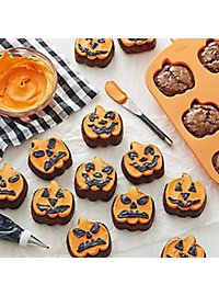Molde De Silicona Para Muffins De Calabaza Para Pasteles Pequeños, Galletas, Chocolate Y Repostería 6 Cavidades