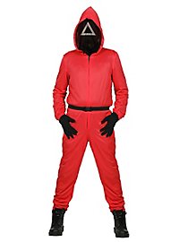 Mono de Supervisor de El Juego del Calamar con Máscara Integrada para Niños