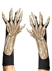 Monster hands skin-coloured made of latex