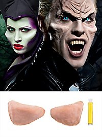 Monster wangen van latex met mastix