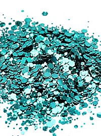 Moon Glitter Bio Chunky Glitter Turkis