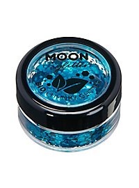 Moon Glitter Bio Chunky paillettes bleu