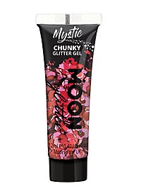 Moon Glitter Mystic Chunky Gel pailleté rose-rouge 12 ml