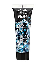 Moon Glitter Mystic Chunky Glitter Gel zilver-blauw 12 ml