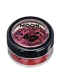Moon glitter organic chunky glitter dark pink
