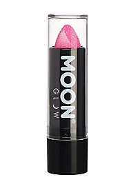 Moon Glow Rouge à lèvres néon UV pailleté rose