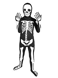 Morphsuit enfants costume complet de squelette lumineux