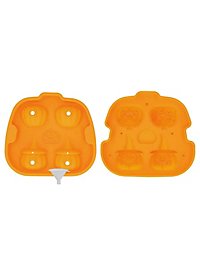 Moule en silicone pour glaçons et cuisson de citrouilles d'Halloween 4 grilles