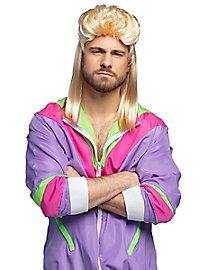 mullet rubio de los 80