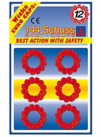 Munición de 12 Disparos para Pistolas de Juguete, 12 Anillos