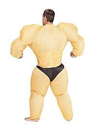 Muscleman inflatable costume