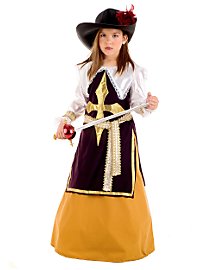 Musketeer Lady Child Costume