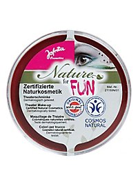 Natural cosmetics make-up red