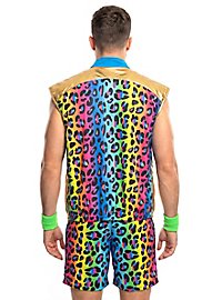 Neon-luipaardlook voor mannen