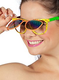 Neon party glasses fold up