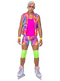 Neon Rollerblade Boy Kostüm