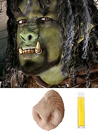 Nez d'Orc Nez de personnage haut de gamme en latex