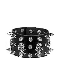 Nitterarmbånd Dødningehoved