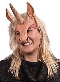 Noble Unicorn Latex Half Mask
