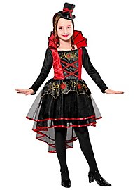 Noble vampire lady costume for children