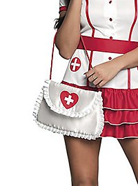 Nurse handbag with satin hem