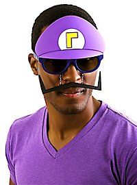 Occhiali da festa Sun Staches Waluigi