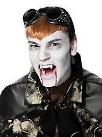 Occhiali da vampiro steampunk neri