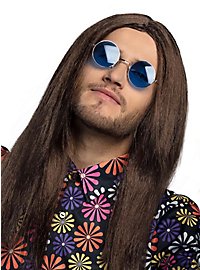 Occhiali hippie blu