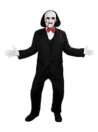 Saw Jigsaw Billy The Puppet Cosplay Complete Set Suit/Mask –