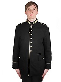 Offiziersjacke mit Degentasche schwarz