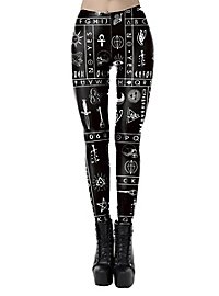 Okkulte Print Leggings