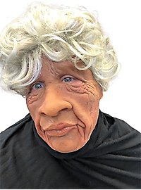 Oma Deluxe Maske aus Latex