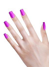 Ombre Fingernegle Neonviolet