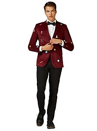 OppoSuit Blazer Deluxe X-Mas Icons bordeaux