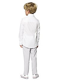 OppoSuits Boys White Knight Camisa Para Niños