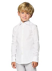 OppoSuits Boys White Knight Kids Shirt
