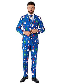 OppoSuits Festivity Blue Anzug