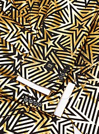 OppoSuits Golden Geo Star Jakkesæt