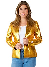 OppoSuits Groovy Gold Blazer for Ladies