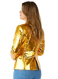 OppoSuits Groovy Gold Blazer für Damen