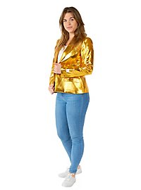OppoSuits Groovy Gold Blazer für Damen