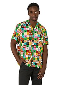 OppoSuits Minecraft Pixel Perfect Hawaiihemd