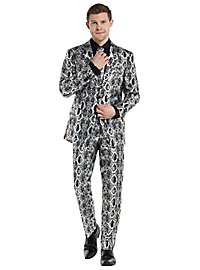OppoSuits Silver Snakes Anzug