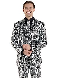 OppoSuits Silver Snakes Anzug