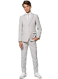 OppoSuits Teen Groovy Grey Anzug für Jugendliche