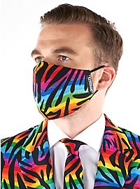 OppoSuits Wild Rainbow Mundschutz Maske